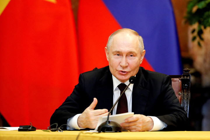 Tổng thống Nga Putin.