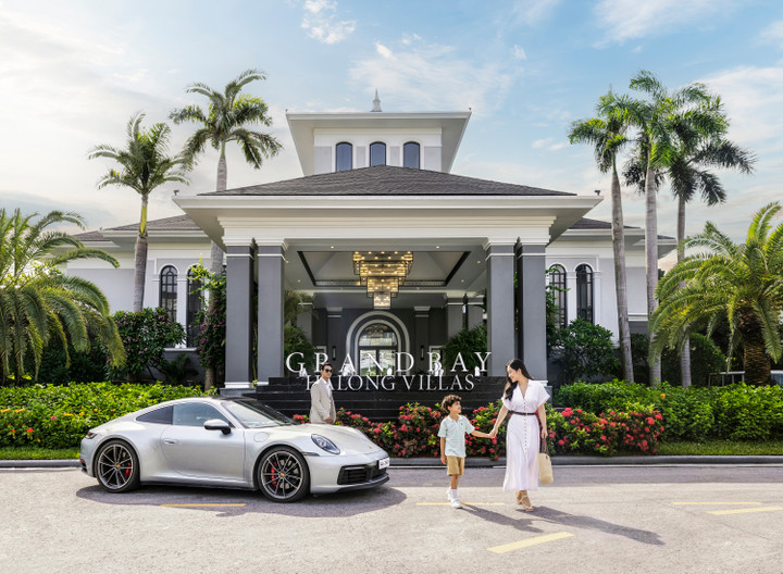 Grand Bay Halong Clubhouse nằm trong khu dinh thự biệt lập Grand Bay Halong Villas. (Ảnh: BIM Land)