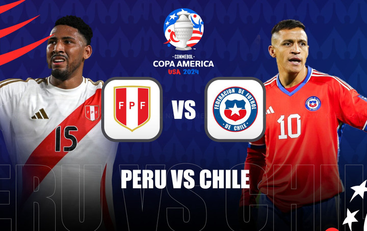 Peru chạm trán Chile ở Copa America 2024.