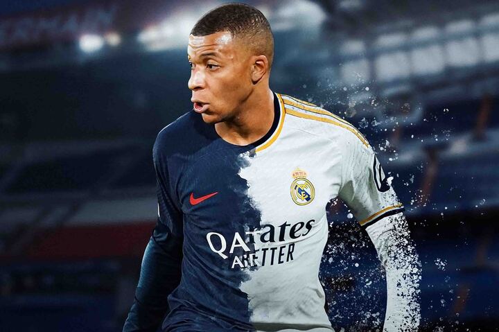Kylian Mbappe rời PSG để tới Real Madrid.