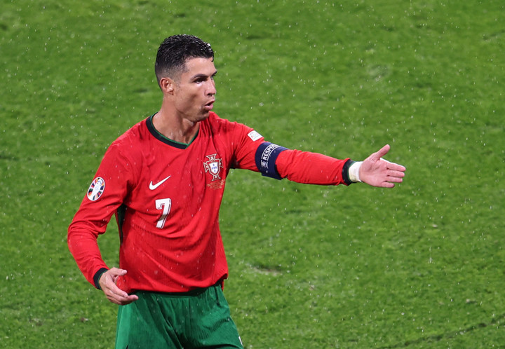 Ronaldo chưa ghi bàn tại EURO 2024. (Ảnh: Reuters)