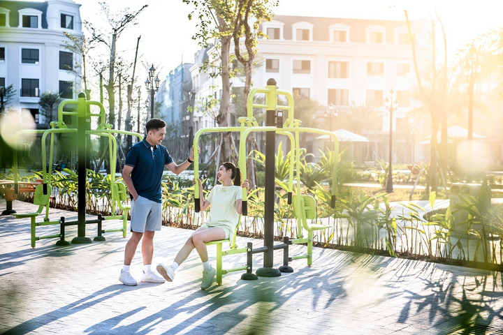 Mục sở thị bộ đôi công viên xanh đẳng cấp của cư dân Vinhomes Golden Avenue - 4