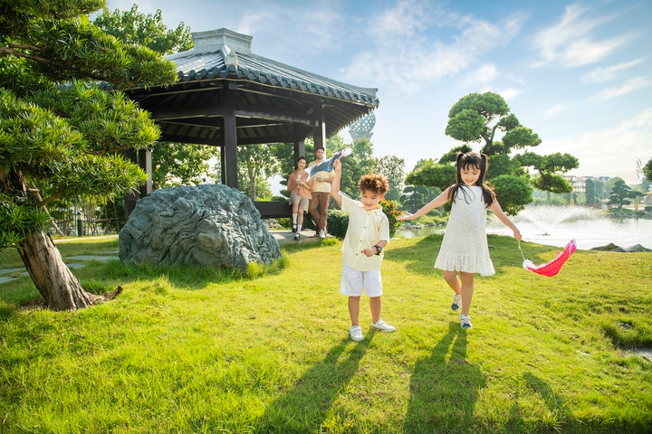 Mục sở thị bộ đôi công viên xanh đẳng cấp của cư dân Vinhomes Golden Avenue - 9