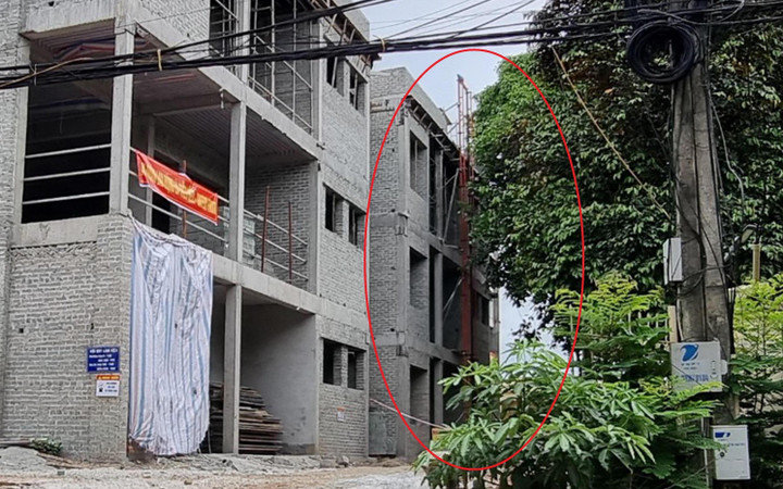 Khu vực thang vận xảy ra tai nạn lao động. (Ảnh: Công an nhân dân).