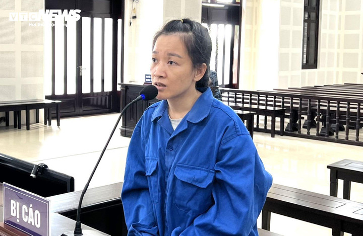 Nguyễn Thị Thanh Thủy tại phiên xét xử.