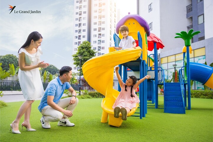 Tiện ích chất lượng cao góp phần thu hút nhiều khách hàng chọn mua căn hộtại tổ hợp Jardin De Joie.