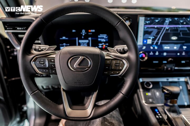 Các tính năng an toàn chủ động ADAS sẽ được tích hợp trên vô-lăng của Lexus GX550.