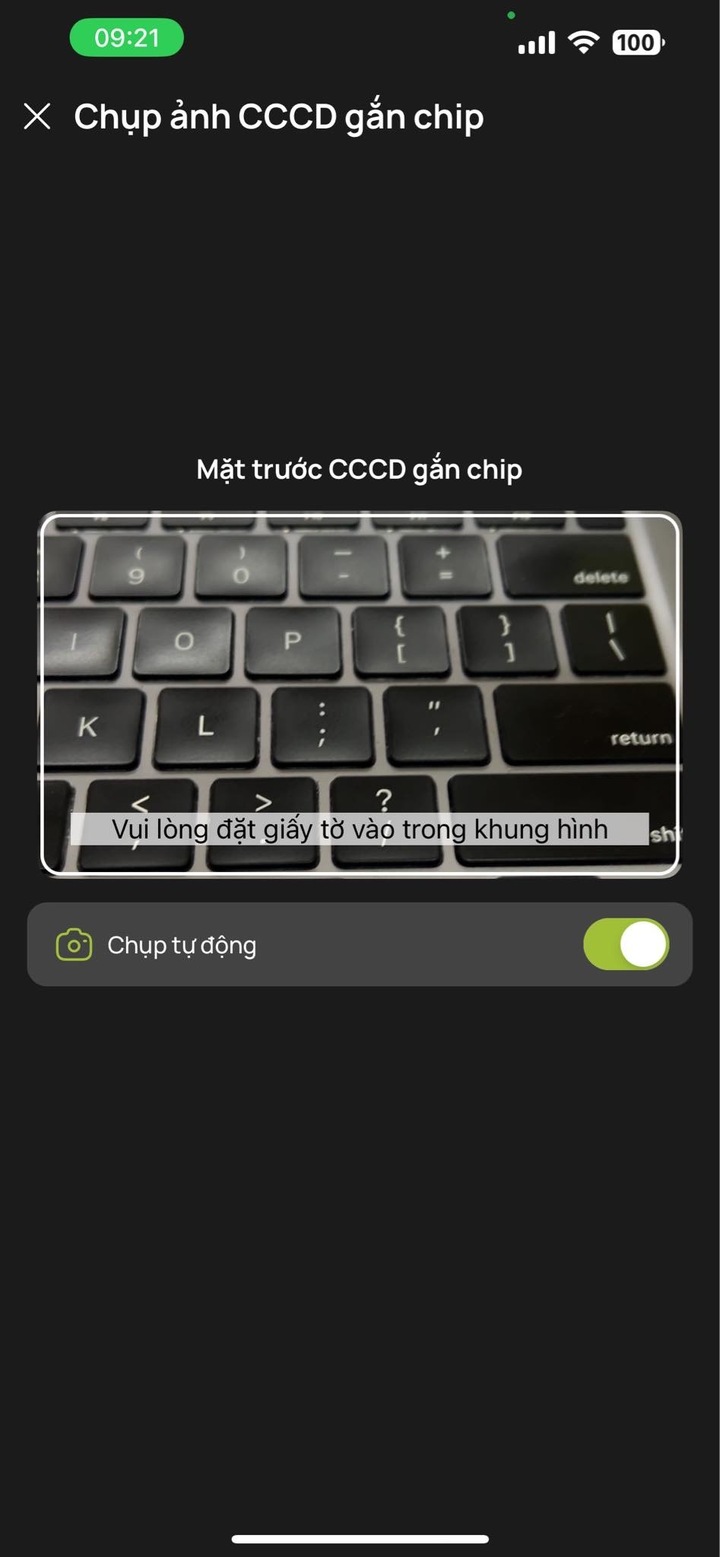 Hướng dẫn cài đặt sinh trắc học VCB - 3