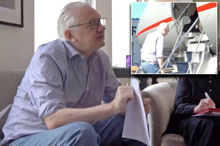 Người đồng sáng lập WikiLeaks Julian Assange được trả tự do sau khi chấp nhận thỏa thuận nhận tội với Bộ Tư pháp Mỹ. (Ảnh: RT)