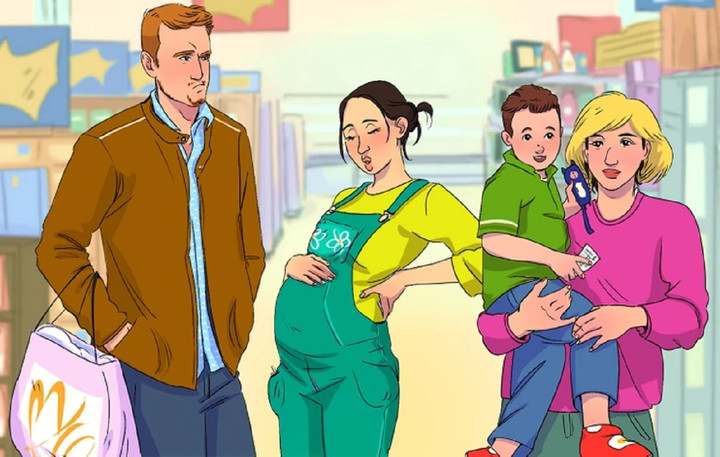 Mỗi người đều có dáng vẻ khả nghi, bạn hãy tư duy xem ai là kẻ trộm nhé.