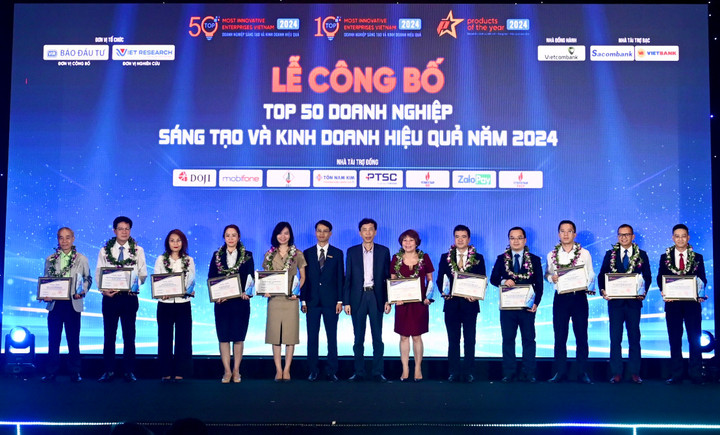 MobiFone được vinh danh Doanh nghiệp Sáng tạo và Kinh doanh hiệu quả năm 2024 - 2