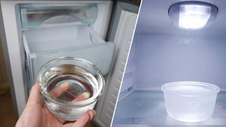 Mẹo tiết kiệm điện cho tủ lạnh chỉ bằng một bát nước. (Ảnh: Getty Image)