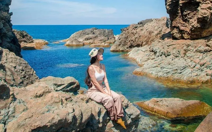 Chiêm ngưỡng view check in Mũi Nghê tuyệt đẹp.