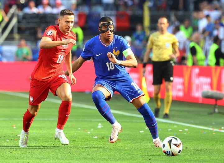 Đội tuyển Pháp bế tắc trước Ba Lan. (Ảnh: Reuters)
