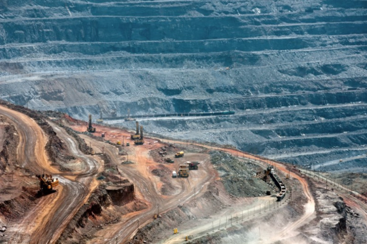 Một mỏ khai thác đất hiếm ở Trung Quốc. (Ảnh: Getty Images)