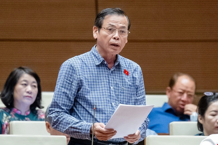 Đại biểu Trần Hữu Hậu (Tây Ninh). (Ảnh: Quốc hội).