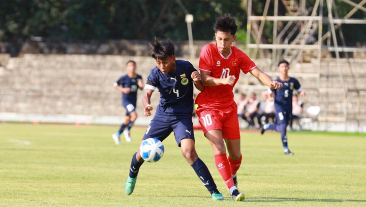 U16 Việt Nam cần chiến thắng trước U16 Myanmar.