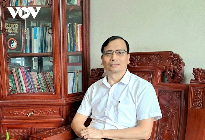 Ông Nguyễn Văn Định, người dân sống tại làng Trinh Tiết.