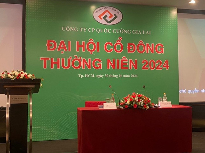 Đại hội cổ đông Quốc Cường Gia Lai không đủ điều kiện tiến hành.