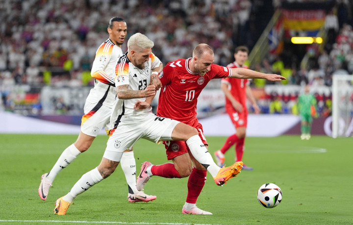 Trận đấu diễn ra hấp dẫn.