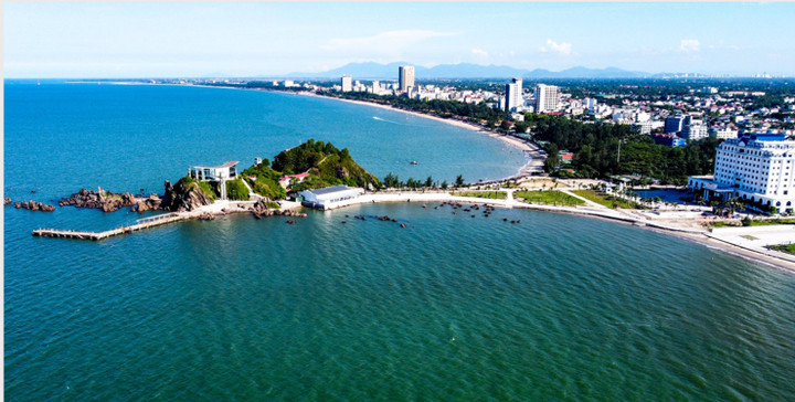 Đảo Lan Châu. (Ảnh: Báo Nghệ An)