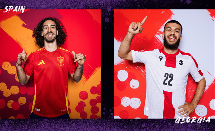 Tây Ban Nha chạm trán hiện tượng Gruzia ở vòng 1/8.