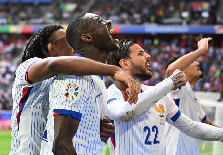 Pháp vẫn chưa ghi bàn nào từ các tình huống bóng mở tại EURO 2024 (2 bàn phản lưới nhà, 1 bàn penalty).