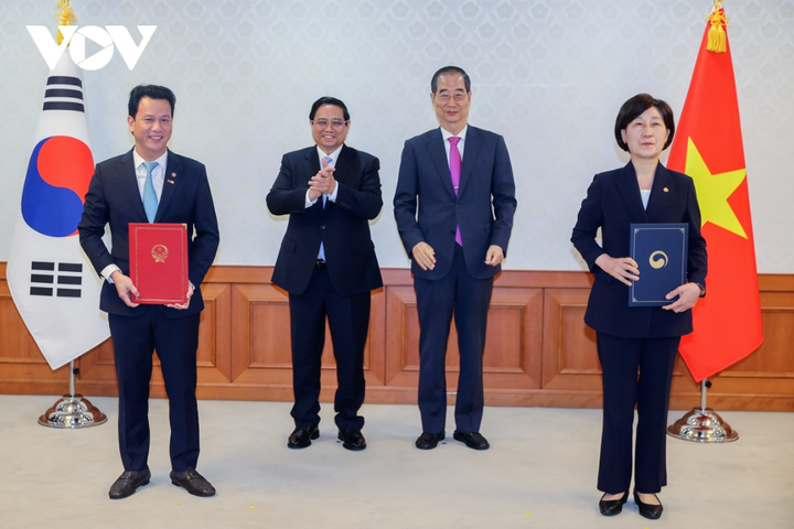 Bản ghi nhớ về hợp tác thành lập dự án Khu công nghiệp tái chế tài nguyên giữa Bộ Tài nguyên Môi trường Việt Nam và Bộ Môi trường, nước Đại Hàn Dân Quốc