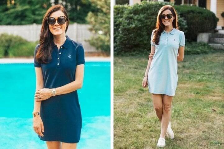 Đầm polo giúp bạn trẻ trung, năng động mà vẫn thoải mái khi đi chơi.