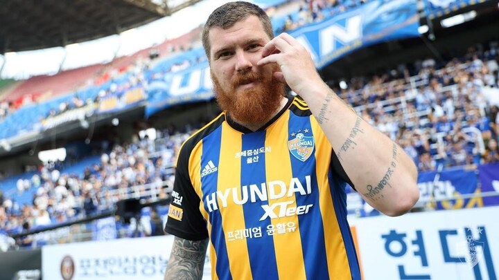 Tiền đạo Martin Adam từng là trụ cột của Ulsan Hyundai trong 2 mùa giải 2022 và 2023.