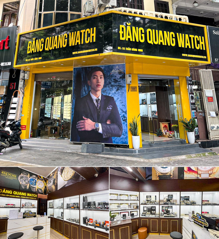 Cơ sở mới Đăng Quang Watch - 55 Trần Đăng Ninh với diện mạo mới sang trọng.