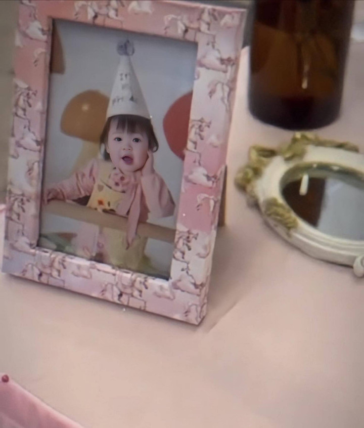 Con gái Đỗ Mỹ Linh sở hữu vẻ ngoài bụ bẫm, đáng yêu.