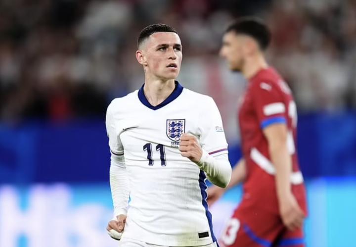 Phil Foden chưa ghi bàn nào tại EURO 2024.