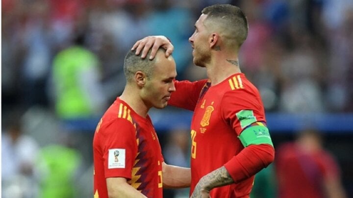 Tây Ban Nha thua chủ nhà Nga tại vòng 1/8 World Cup 2018.