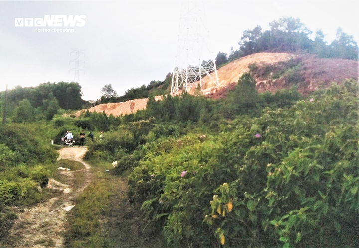 Nơi tìm thấy thi thể người đàn ông. (Ảnh: CTV)