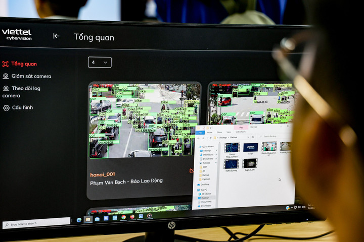 Các phần mềm đo đếm lưu lượng, giám sát vi phạm, điều khiển đèn tín hiệu giám sát giao thông…