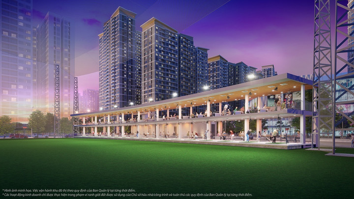 Sân golf đẳng cấp tại Vinhomes Grand Park góp phần làm phong phú thêm đời sống cư dân, đa dạng trải nghiệm cho du khách.