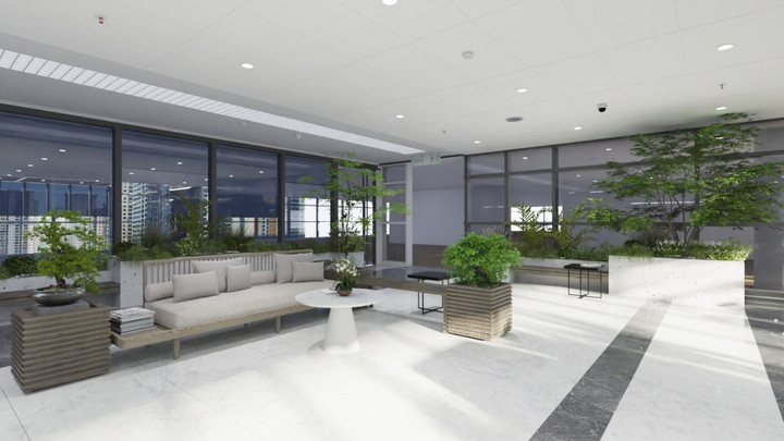 View hồ đắt giá của văn phòng cho thuê tại HUDTower.