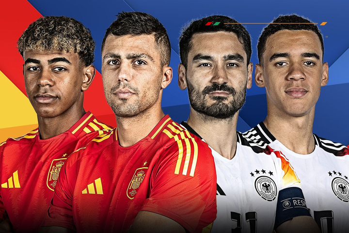 Tây Ban Nha gặp Đức được coi là trận "chung kết sớm" của EURO 2024.