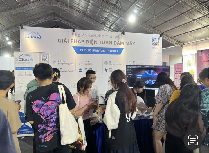 SCloud tại Gameverse 2024.