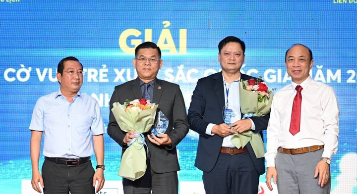 Lễ khai mạc giải cờ vua trẻ xuất sắc quốc gia 2024.