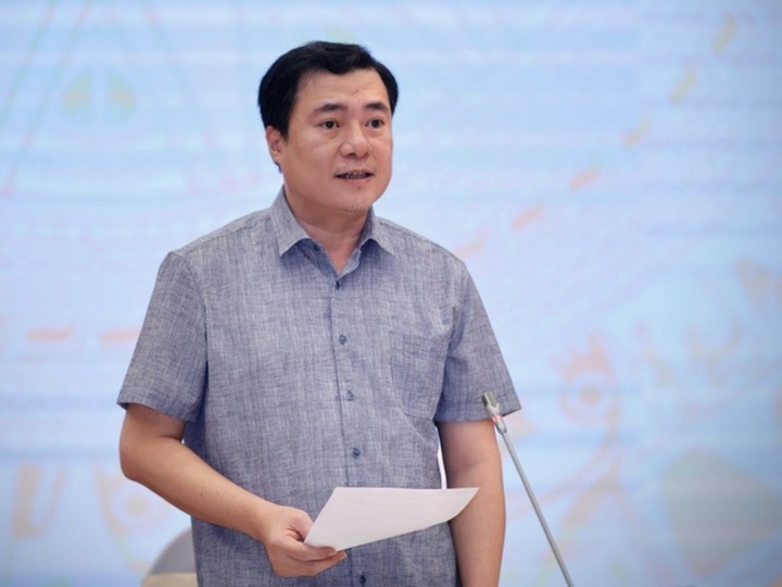 Thứ trưởng Bộ Công Thương Nguyễn Sinh Nhật Tân. (Ảnh: VGP/Nhật Bắc)