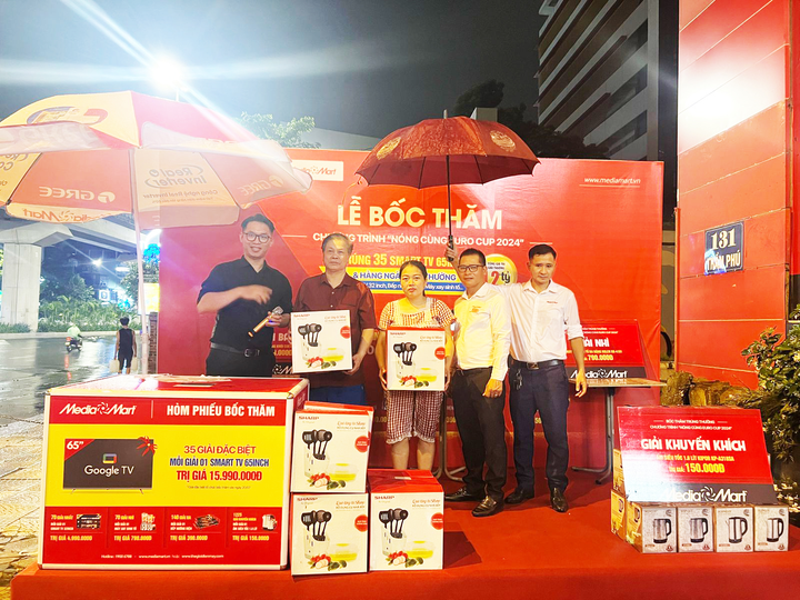 Siêu thị điện máy MediaMart Sale tưng bừng mừng nhà vô địch Euro Cup 2024 - 2