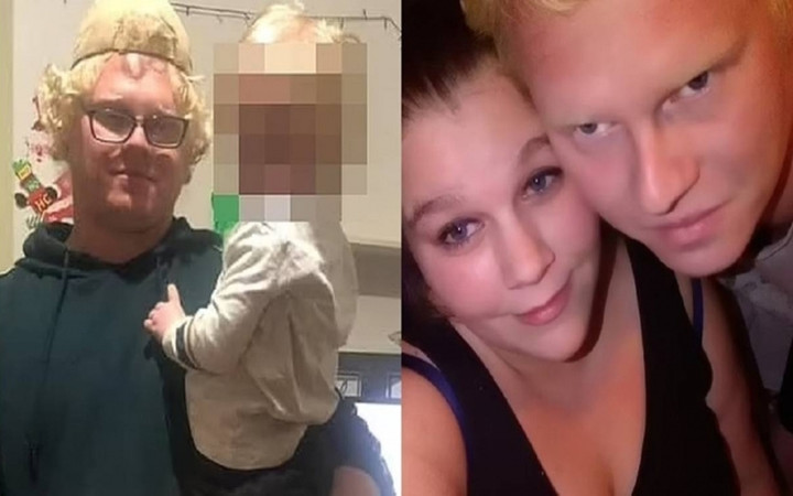 Dean Heasman chụp ảnh cùng con và bạn gái mình trước khi tự tay phóng hỏa đốt nhà.