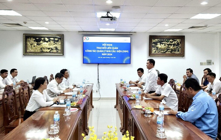 Cty Điện lực TP Cần Thơ tổ chức hội nghị trao đổi công tác quản lý nhu cầu điện với khách hàng có mức tiêu thụ điện lớn trên địa bàn.