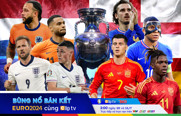 Xem trực tiếp vòng bán kết Euro 2024 chỉ từ 6.000 đồng/ngày - 1