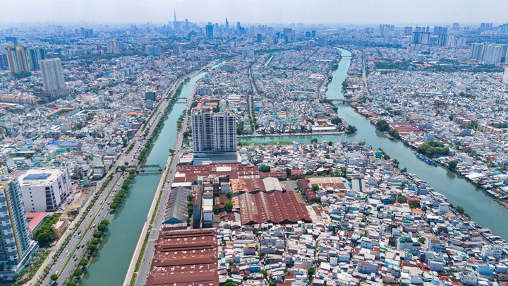 D-Aqua thừa hưởng lợi thế hạ tầng phát triển cùng tầm view các mặt hướng sông. (Ảnh: DHA Corporation)