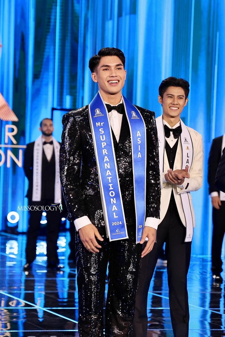 Đỗ Quang Tuyển lọt top 10 chung cuộc và giành ngôi vị Nam vương Siêu quốc gia châu Á tại cuộc thi Mister Supranational 2024.