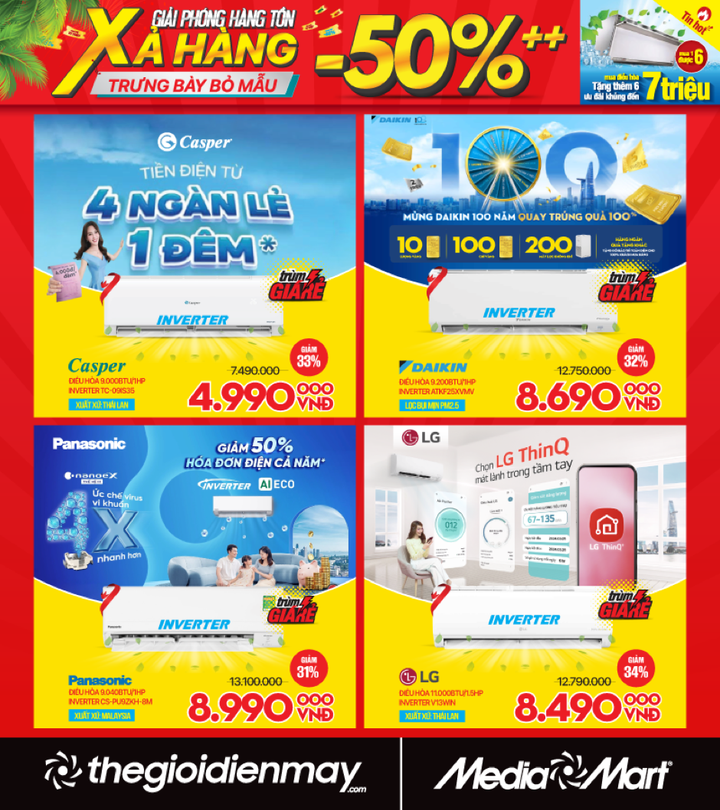 Siêu thị điện máy giải phóng hàng tồn, người mua hưởng lợi lớn - 2