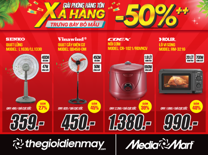 Siêu thị điện máy giải phóng hàng tồn, người mua hưởng lợi lớn - 4